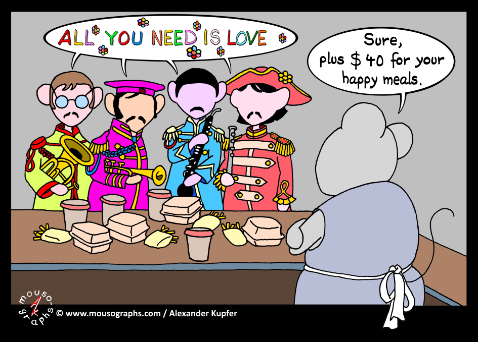 You are currently viewing Mousographs #227 “All you need is Love”