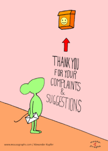 Read more about the article Mousographs #143 “Thank you for your complaints”