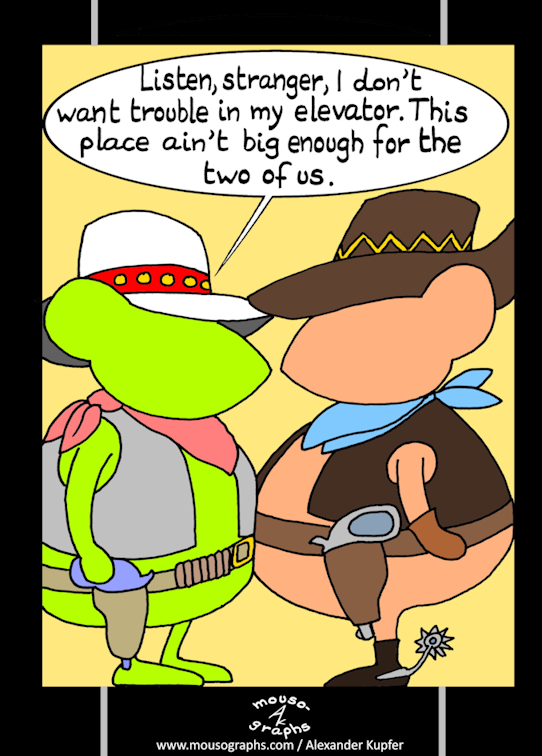 You are currently viewing Mousographs #173 “Elevator Showdown”
