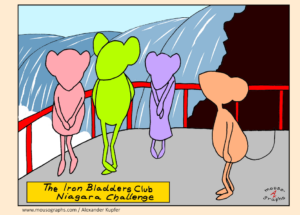 Read more about the article Mousographs #128 “The Iron Bladders Club Niagara Challenge”