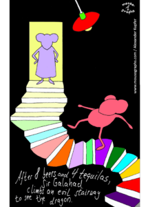 Read more about the article Mousographs #18 “Sir Galahad and the Dragon”