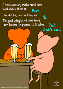 Read more about the article Mousographs #184 “No trouble”
