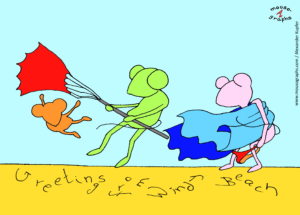 Read more about the article Mousographs #28 “Greetings from Windy Beach”