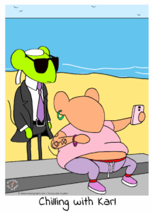 Read more about the article Mousograph #259 “Chilling with Karl”